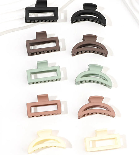 10/20Pcs Small Hair Claw Clips for Women Girls,Mini Tiny Hair Pins Hair Accessories for Thin Thick Medium Fine Hair