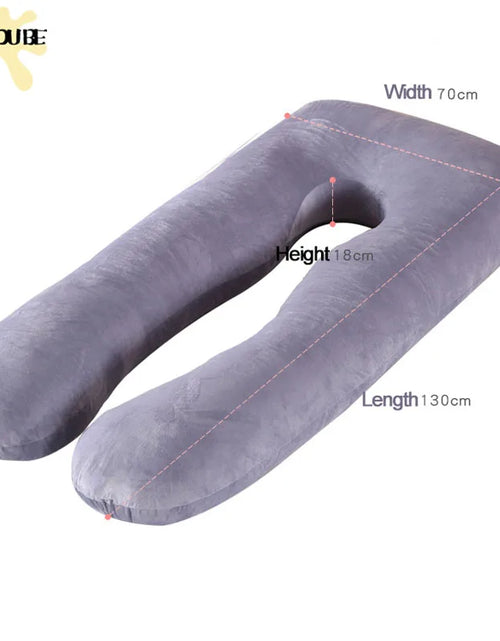 Load image into Gallery viewer, 1.3KG Cotton Pillow for Pregnant Women Pregnancy Pillow Maternity Breastfeeding Pillow Cushion Pregnancy Nursing Pillow
