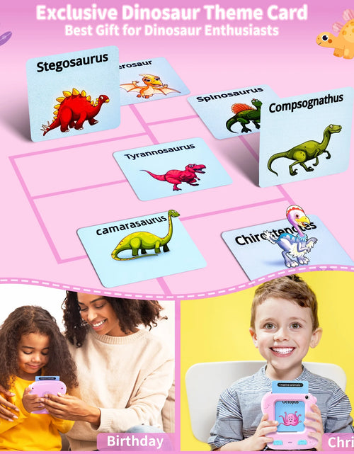 Load image into Gallery viewer, Talking Flash Cards Learning Toys for 1-6 Year Olds, Educational Interactive Flashcard Toy, Preschool Montessori Toys
