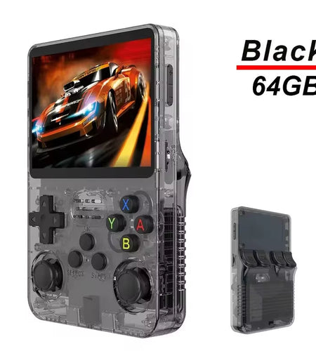 R36S Handheld Game Console 3.5Inch IPS Screen 128G Classic Retro Games Consoles Arkos System Portable Pocket Video Game Player