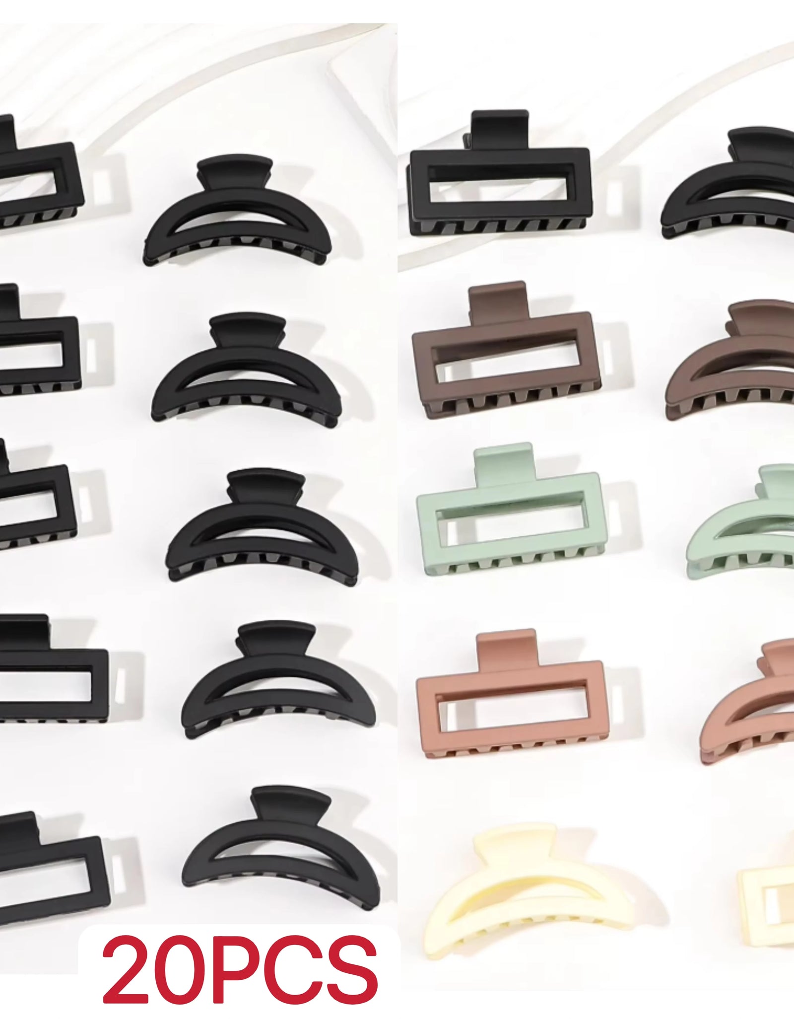 10/20Pcs Small Hair Claw Clips for Women Girls,Mini Tiny Hair Pins Hair Accessories for Thin Thick Medium Fine Hair