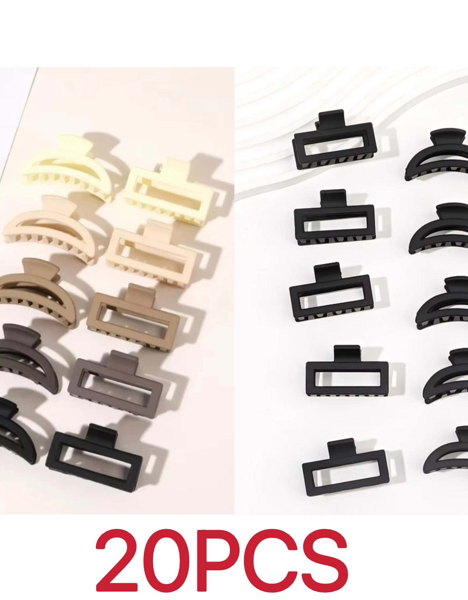 10/20Pcs Small Hair Claw Clips for Women Girls,Mini Tiny Hair Pins Hair Accessories for Thin Thick Medium Fine Hair