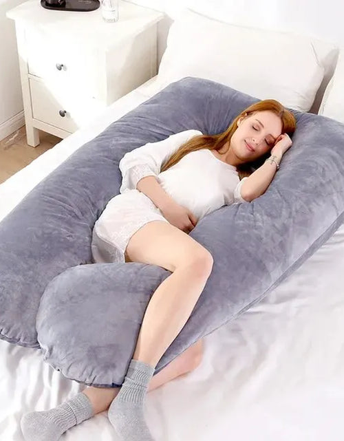 Load image into Gallery viewer, 1.3KG Cotton Pillow for Pregnant Women Pregnancy Pillow Maternity Breastfeeding Pillow Cushion Pregnancy Nursing Pillow
