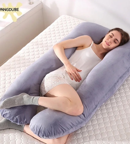1.3KG Cotton Pillow for Pregnant Women Pregnancy Pillow Maternity Breastfeeding Pillow Cushion Pregnancy Nursing Pillow