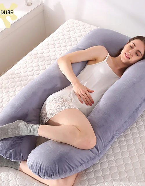 Load image into Gallery viewer, 1.3KG Cotton Pillow for Pregnant Women Pregnancy Pillow Maternity Breastfeeding Pillow Cushion Pregnancy Nursing Pillow

