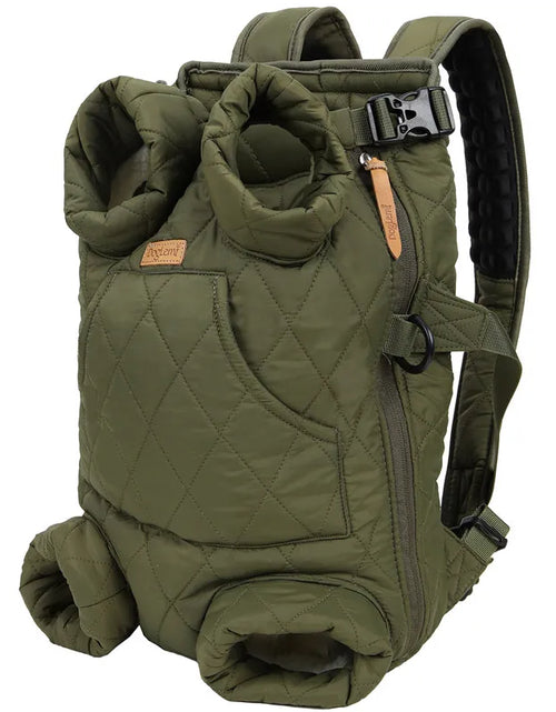 Load image into Gallery viewer, Winter Pet Dog Backpack Thicken Warm Cat Backpack Hands Free Portable Travel Dog Carrier for Small Dogs Windproof Safety Pet Bag
