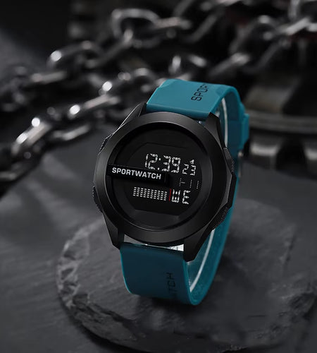 Sport Electronic Watch for Man Luxury Digital Wristwatch Stopwatch Luminous with Date Week Waterproof Men Watches